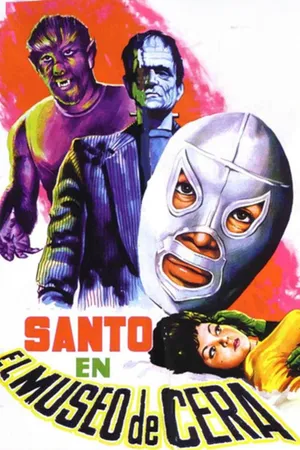 Santo en el museo de cera