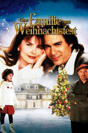 Eine Familie zum Weihnachtsfest