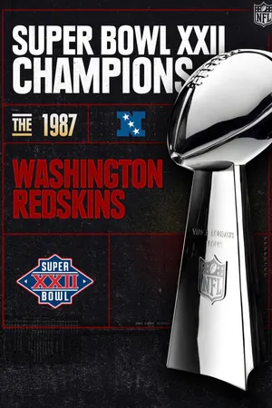 Super Bowl Champions - 1987 Washington Redskins