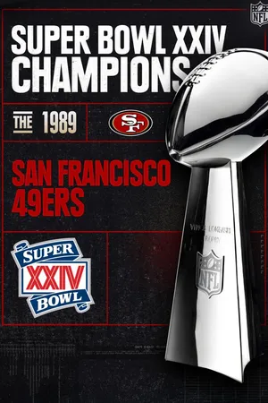 Super Bowl Champions - 1989 San Francisco 49ers