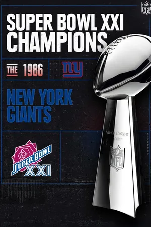 Super Bowl Champions - 1986 New York Giants