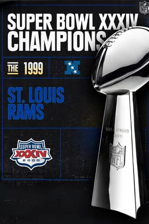 Super Bowl Champions - 1999 St. Louis Rams