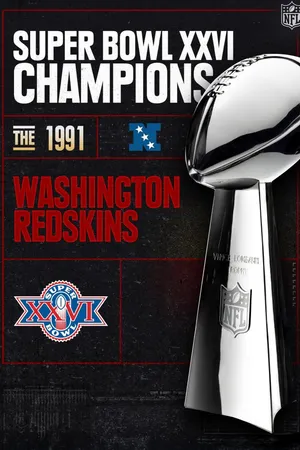 Super Bowl Champions - 1991 Washington Redskins