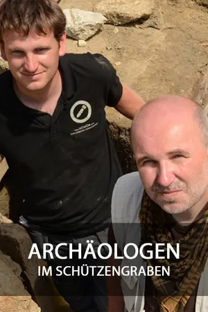 Archäologen im Schützengraben
