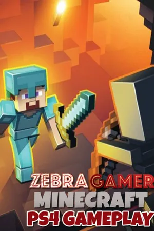 PS4 Gameplay Minecraft - Zebra Gamer