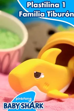 Plastilina 1 Familia tiburón