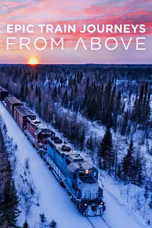 Epic Train Journeys from Above