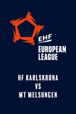 EHF European League: HF Karlskrona - MT Melsungen (21 oktober 2025)