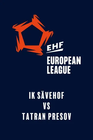 EHF European League: IK Sävehof - TATRAN Presov (25 november 2025)