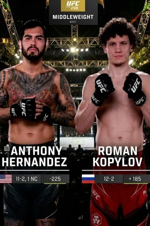 298: Anthony Hernandez vs. Roman Kopylov Main Card