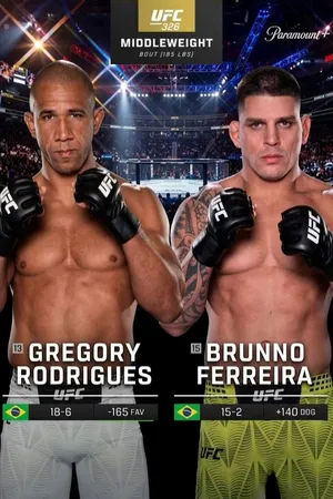 Gregory Rodrigues vs. Brunno Ferreira (UFC 326: Holloway vs. Oliveira 2 - Main)