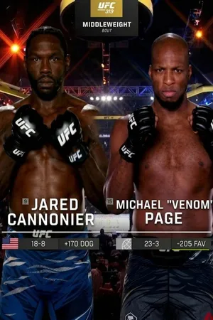 319: Jared Cannonier vs. Michael Page Main Card