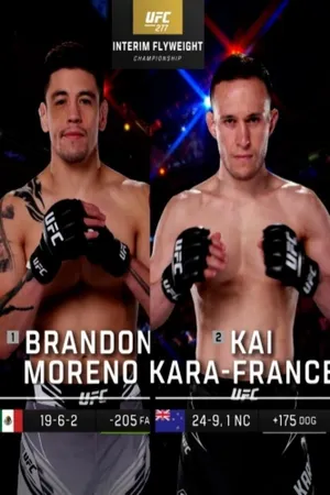 277: Brandon Moreno vs. Kai Kara-France Main Card