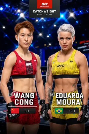 Wang Cong vs. Eduarda Moura (UFC Fight Night: Bautista vs. Oliveira - Prelims)