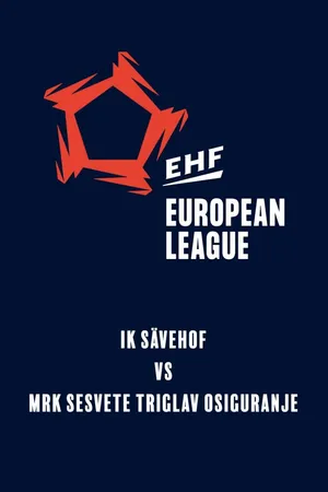 EHF Men's European League: IK Sävehof vs MRK Sesvete Triglav osiguranje (29 september 2026)