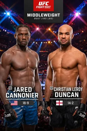Jared Cannonier vs. Christian Leroy Duncan (UFC Fight Night: Du Plessis vs. Usman - Main)