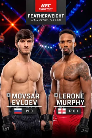 Movsar Evloev vs. Lerone Murphy (UFC Fight Night: Evloev vs. Murphy - Main)