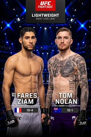 Fares Ziam vs. Tom Nolan (UFC Fight Night: Muhammad vs. Bonfim - Main)
