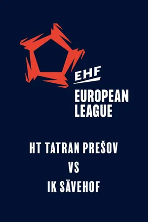 EHF Men's European League: HT Tatran Prešov vs IK Sävehof (13 oktober 2026)