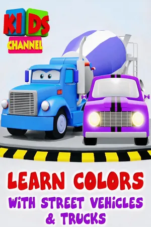 Learn Colors with Street Vehicles & Trucks