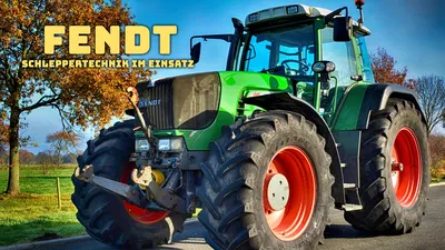 Fendt: Schleppertechnik im Einsatz